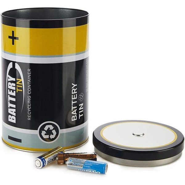 WestCraft Batteriebox Sammelbox Recycling-Batteriebehälter saubere Batterie-Entsorgung, für Heim & Gewerbe, umweltbewusst Batterien Sammeln