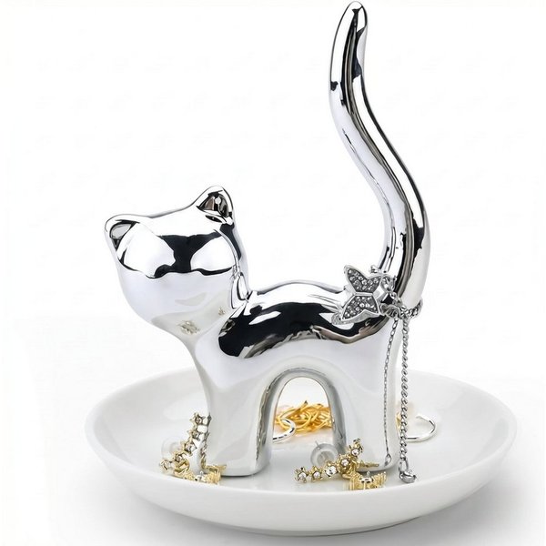 WestCraft Schmuckablage Ringhalter Schale Ablage Organizer für Ringe Schmuck, schöne Schmuck Halter für Beistelltisch Nachttisch