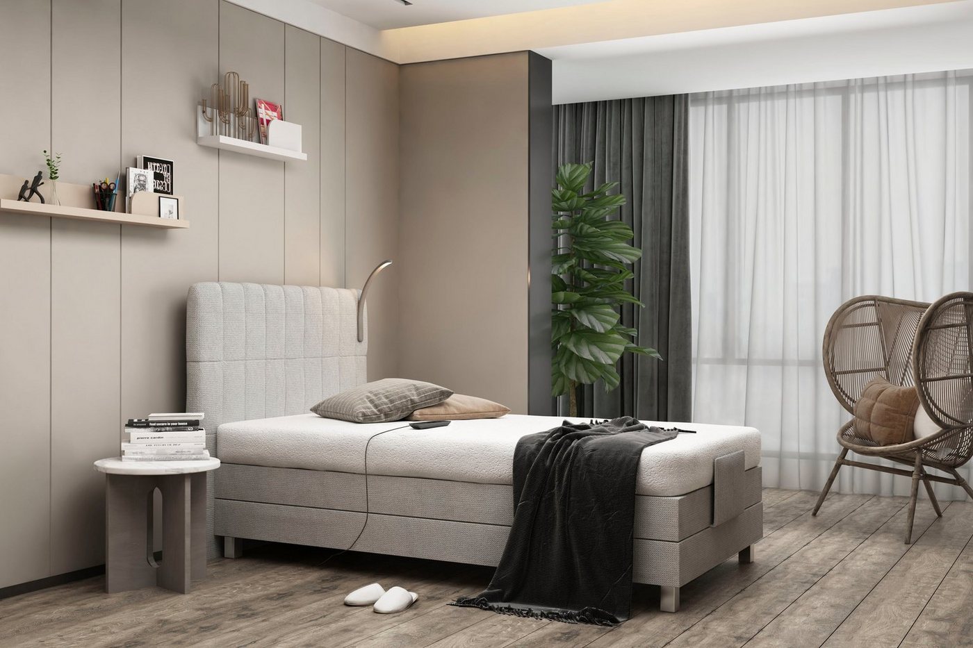 Westfalia Schlafkomfort Boxbett, mit Motor und LED-Beleuchtung – Bild 2 von 4