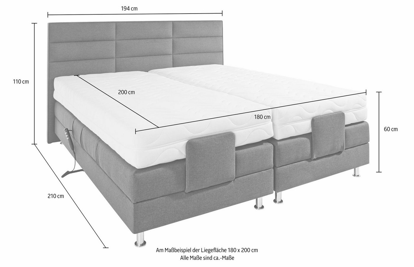 Westfalia Schlafkomfort Boxbett, mit Motor in diversen Ausführungen – Bild 5 von 5