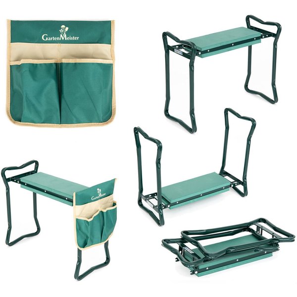 WESTMANN Kniebank Multi, BxLxH: 60x27x49 cm,(1 St), XXL Kniebank für Gartenarbeit, BxLxH: 60x27x49 cm, inkl. Tasche