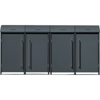 WESTMANN Mülltonnenbox »Moderna« (4 x 240 L)