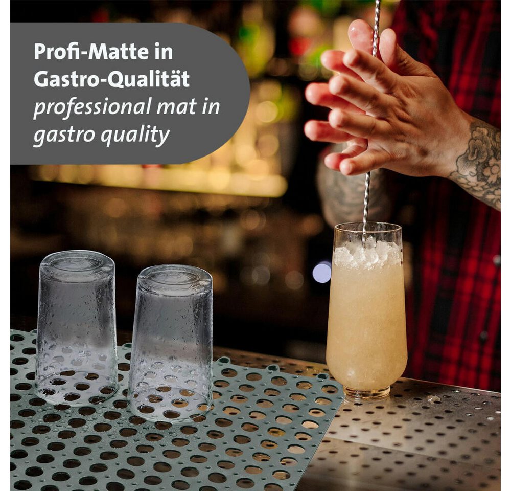 WESTMARK Abtropfmatte 2 Abtropfmatten »Bar«, flexible Geschirrmatten – Bild 3 von 5