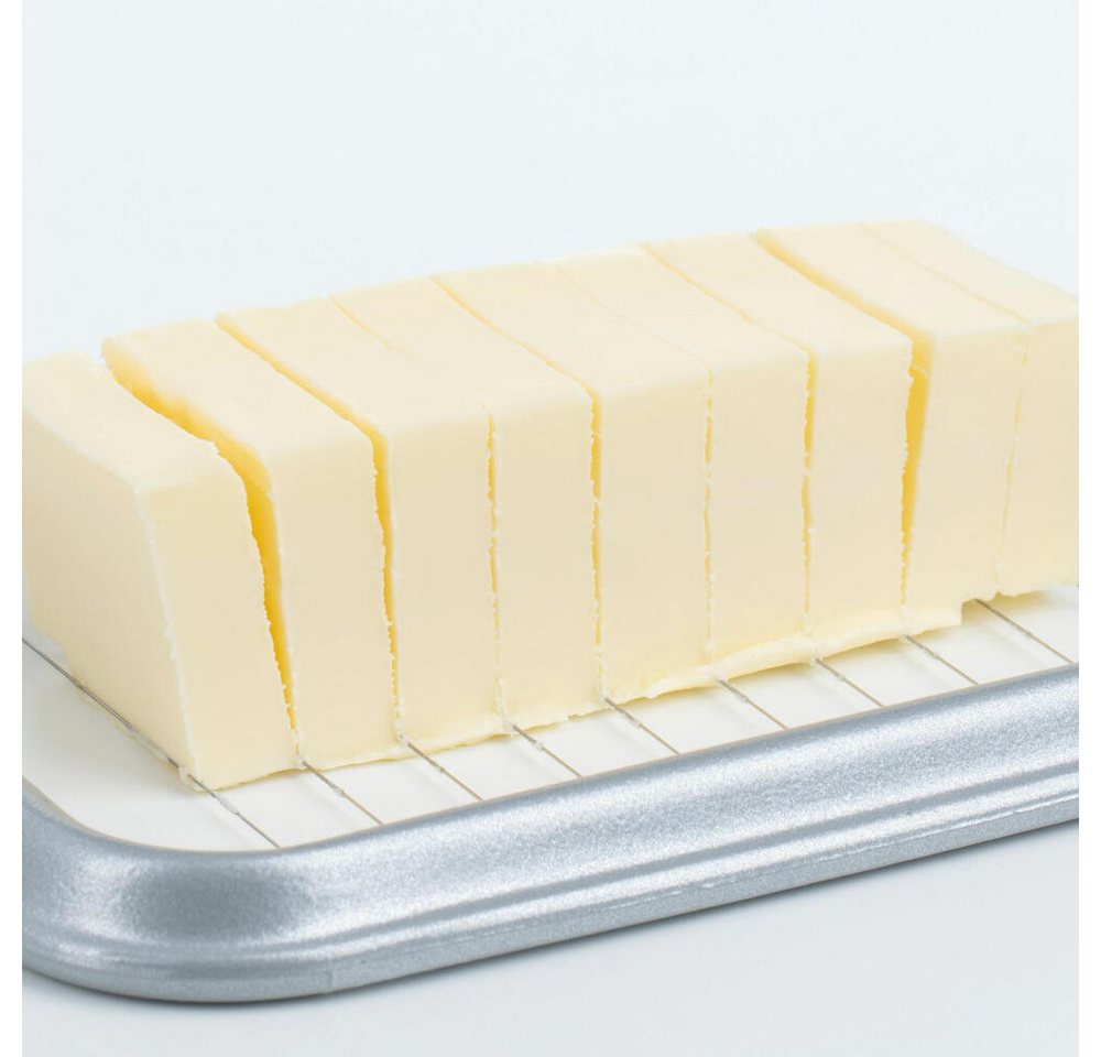 WESTMARK Buttermesser Butterteiler/-portionierer, 25,8 x 11,5 x 1,3 cm Made in Germany, lebensmittelecht, rostfrei – Bild 2 von 5