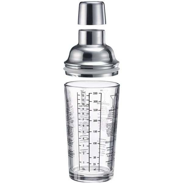 WESTMARK Cocktail Shaker Sam, Glas, 400 ml