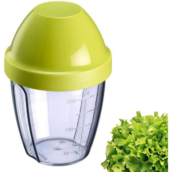 WESTMARK Dressing Shaker »Mix-Ei«, 0,25 l, apfelgrün, mit herausnehmbarer Mixscheibe, PP, PE, SAN