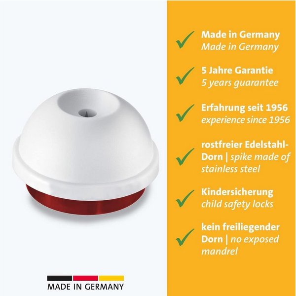 WESTMARK Eierpiekser Eidorn/Eierpieker, Kunststoff/Edelstahl, (1-tlg)