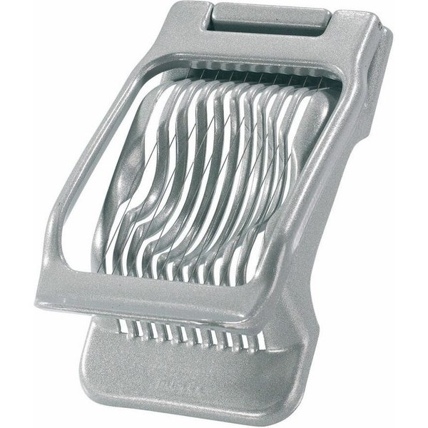 WESTMARK Eierschneider für runde und ovale Scheiben, einzeln gespannte Schneiddrähte, aus Edelstahl, Made in Germany