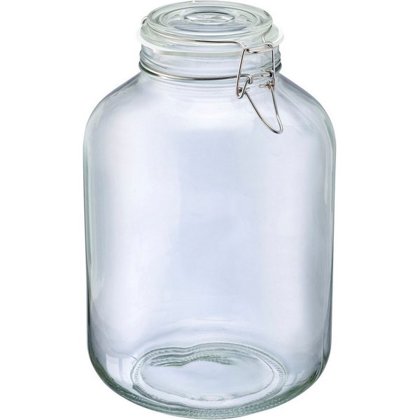 WESTMARK Fermentationsglas, Glas, Kunststoff, (1-tlg), 5 Liter
