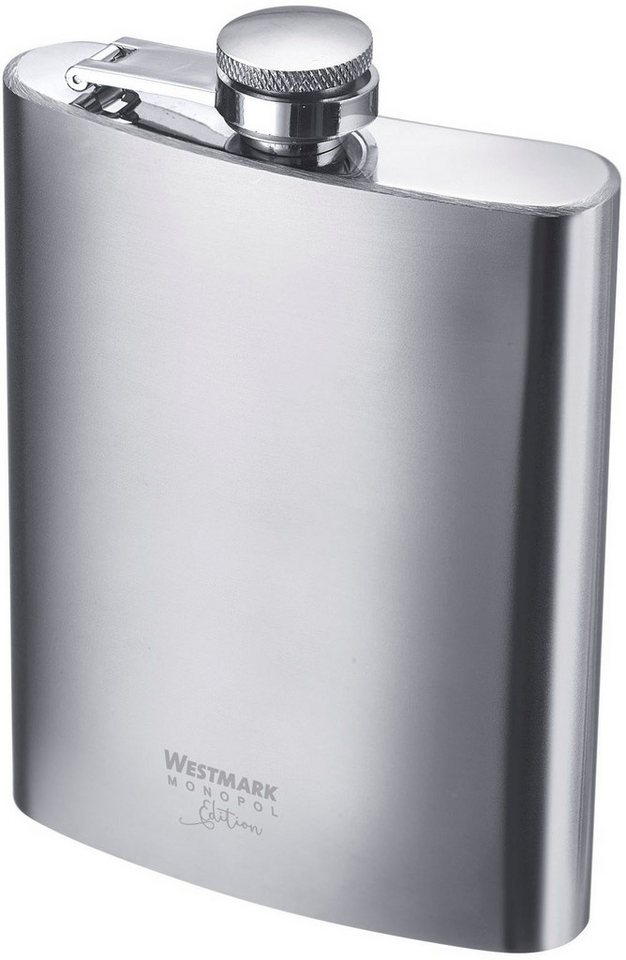 WESTMARK Flachmann Delan, Edelstahl, mit Trichter, 236 ml – Bild 3 von 5