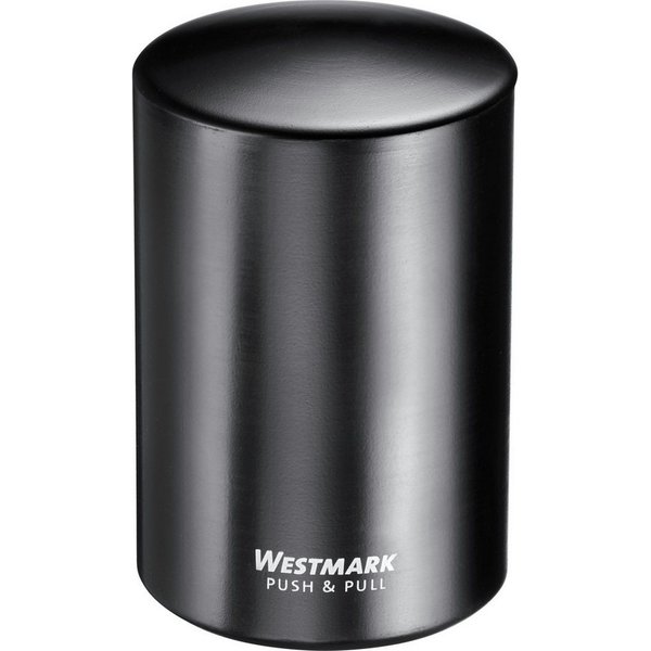 WESTMARK Flaschenöffner Flaschenöffner »Push & Pull«, schwarz (1-tlg), platzsparend, magnetisch, automatisches Öffnen