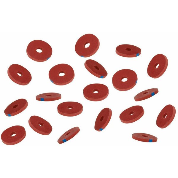 WESTMARK Flaschenverschluss 20 Flaschenscheiben/Gummi-Dichtungen für Bügelflaschen, ø 25 mm / ø, Made in Germany, BPA-frei