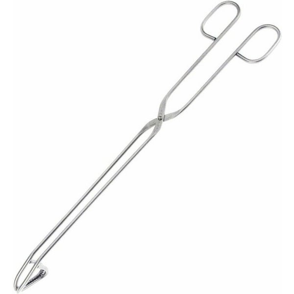 WESTMARK Grillzange /Bratenzange, Rostfreier Edelstahl, Länge: 37,2 cm, Silber