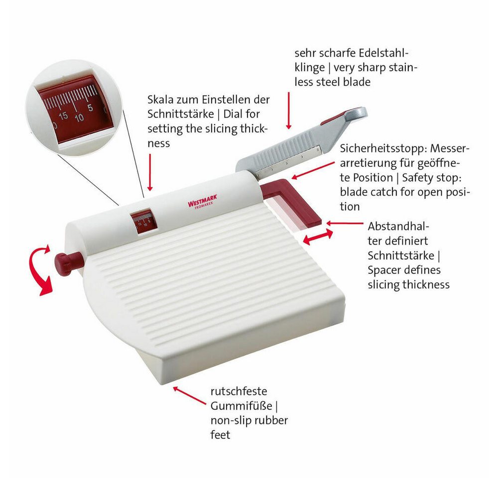 WESTMARK Käsemesser »Fromarex« Retro-look – Bild 2 von 5
