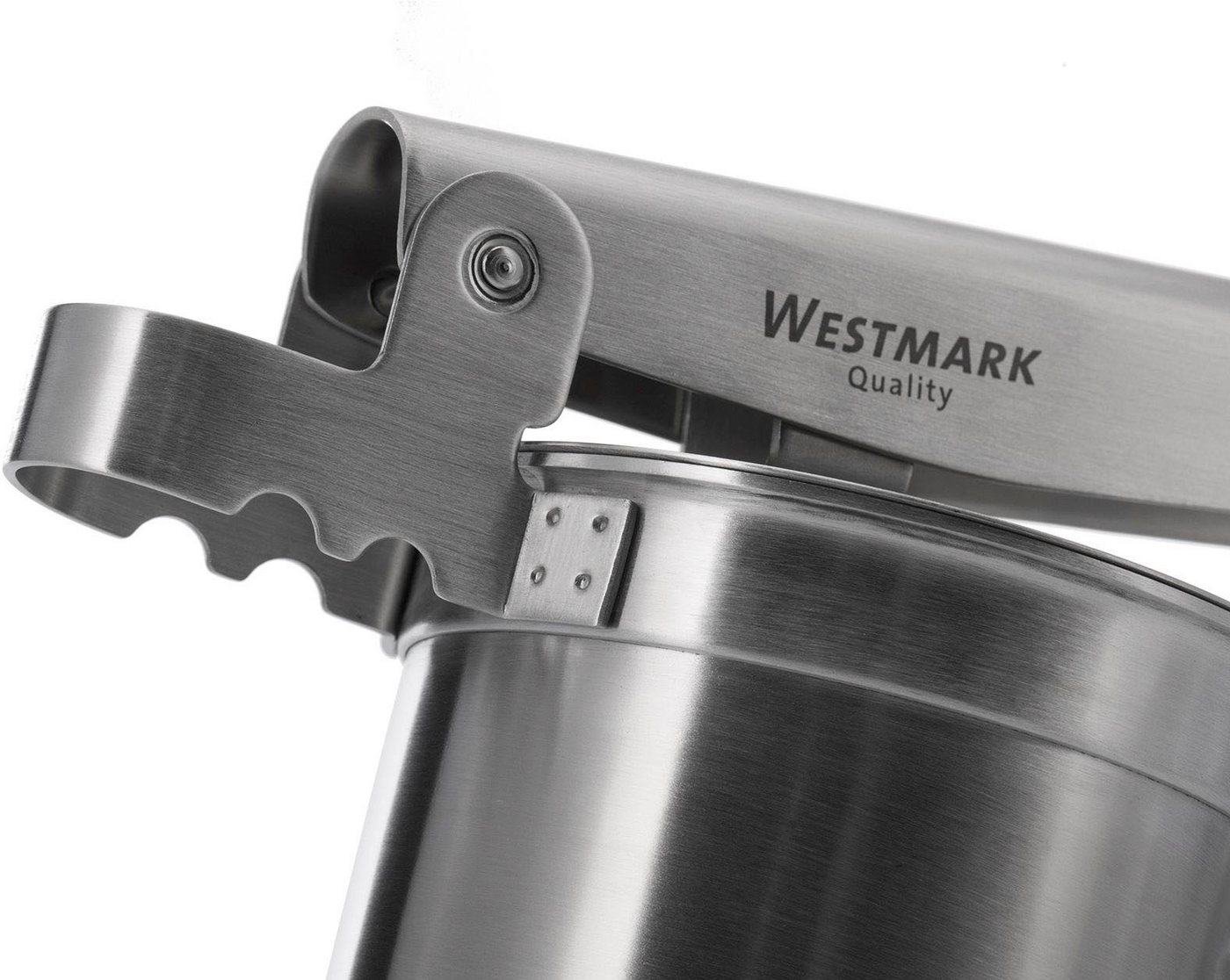 WESTMARK Kartoffelpresse Quadro, Edelstahl 18/10, mit 4 Lochscheiben – Bild 5 von 5