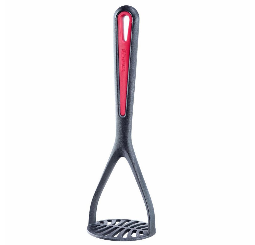 WESTMARK Kartoffelstampfer Länge: 27,5 cm, Gallant, Schwarz/Rot, PP, TPE – Bild 3 von 5