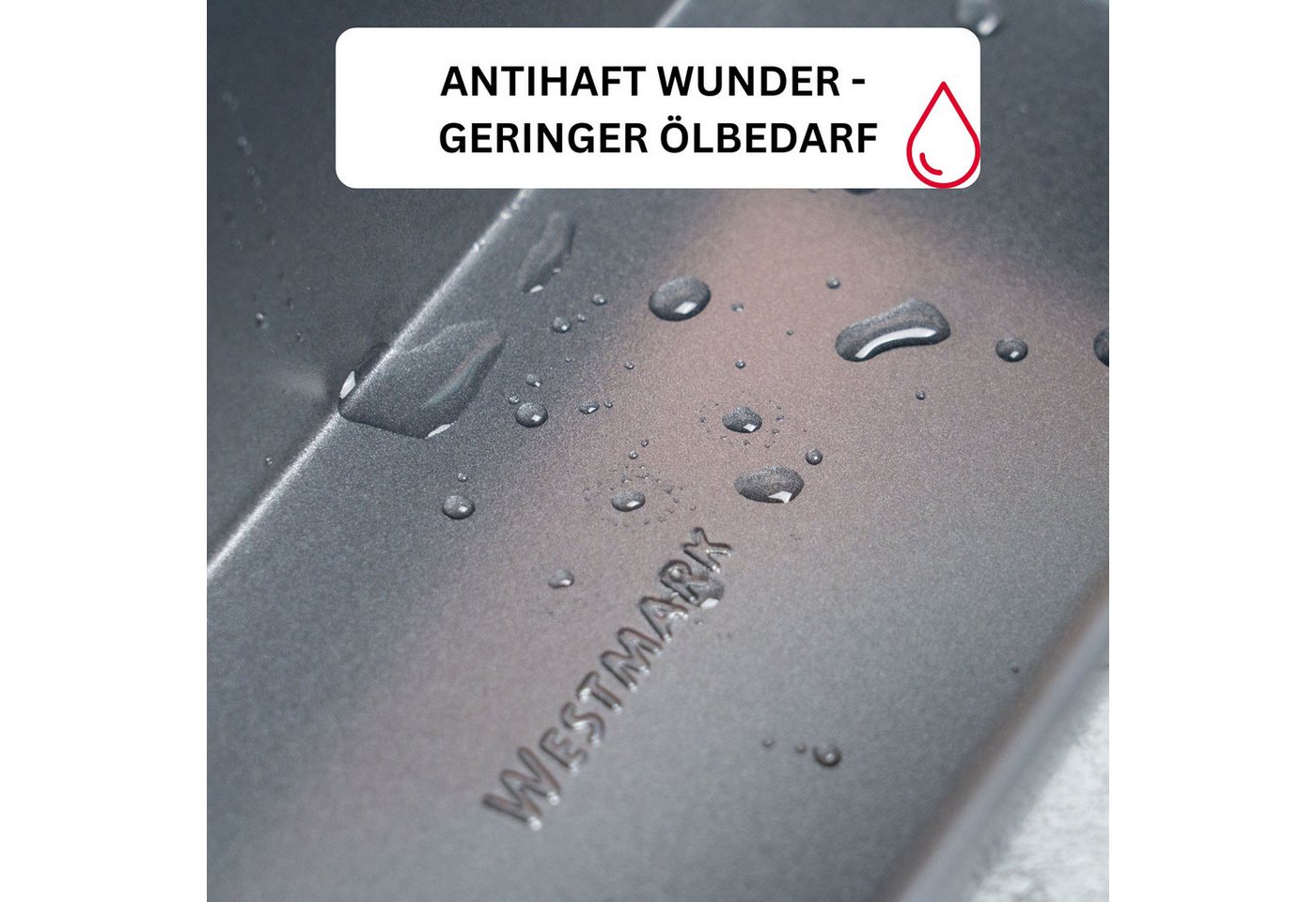 WESTMARK Kastenform Königskuchenform, Länge: 25 cm, mit Antihaftbeschichtung, Back Klassik – Bild 4 von 5