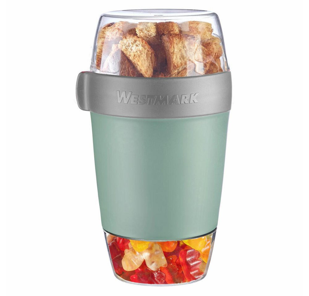 WESTMARK Lunchbox / Lunchpot inkl. Pocketbox, 2 Stück, mint-grün, Kunststoff (PP,ABS,SAN,TPE), (Set), Set, spülmaschinengeeignet – Bild 2 von 5