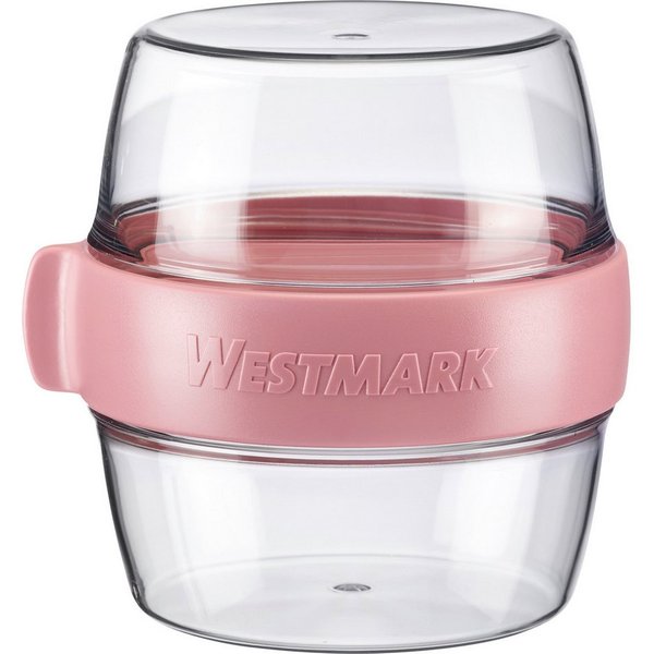 WESTMARK Lunchbox Pocketbox »Maxi«, 700 ml, Kunststoff, (1-tlg), Meal-Prep Dose to go, 2 x 350 ml, für Joghurt, Obst, Gemüse