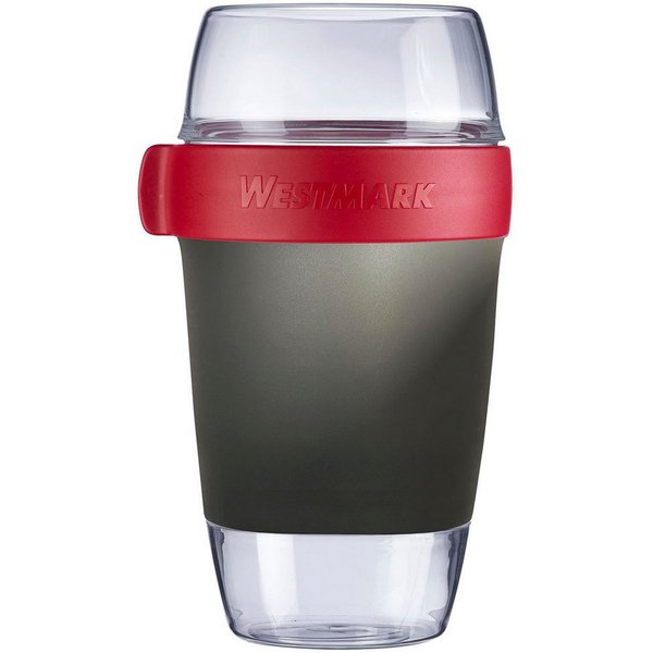 WESTMARK Mehrwegbecher, Kunststoff, (1-tlg), Müsli-, Lunchbehälter, To Go, 200 + 600 + 350 ml, Made in Germany