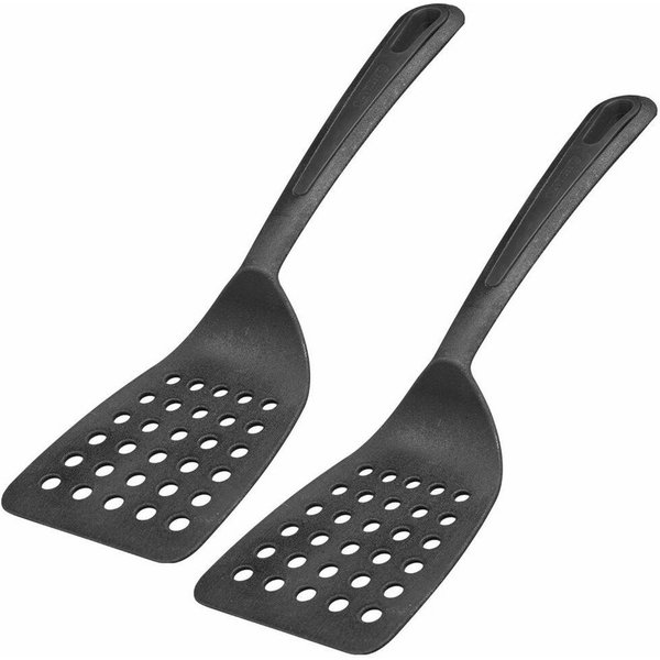 WESTMARK Pfannenwender 2 Stück, Breite Auflagefläche und speziell abgeflachte Kante, Gentle