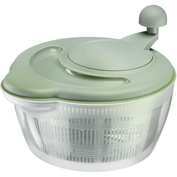 WESTMARK Salatschleuder Fortuna, Fassungsvermögen: 5 Liter, ø 26 cm, Kunststoff, Mint-Grün, Made in Germany, Garantie