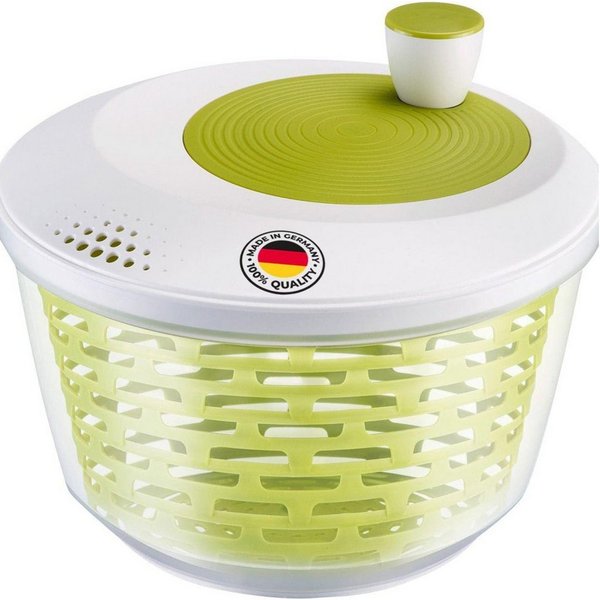 WESTMARK Salatschleuder Spinderella, Fassungsvermögen: 4,4 Liter, ø 23,5 cmFarbe: Grün