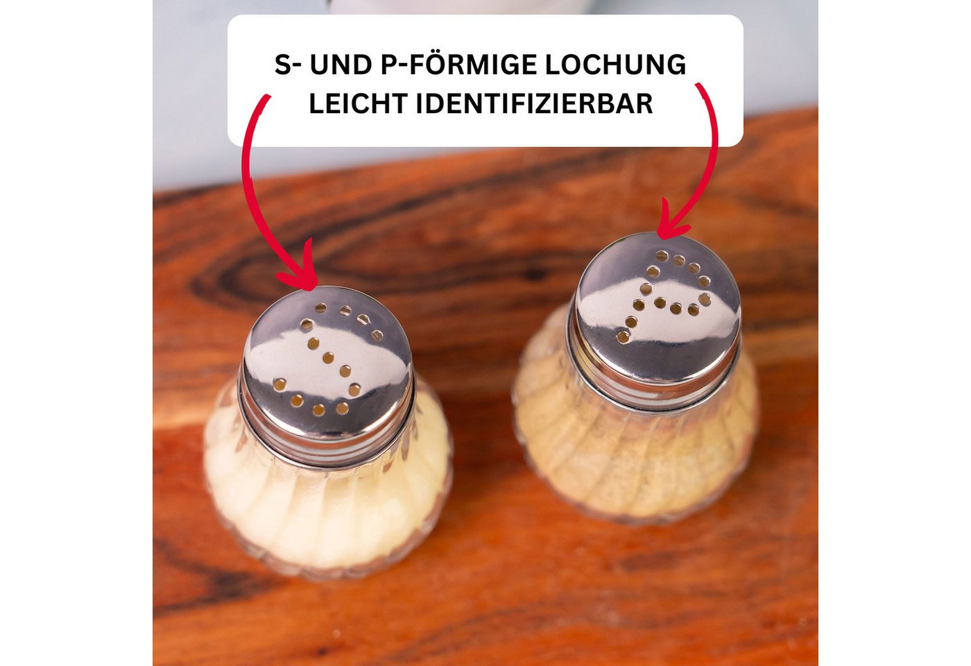WESTMARK Salz- / Pfefferstreuer Set »Berlin«, 2tlg – Bild 3 von 5