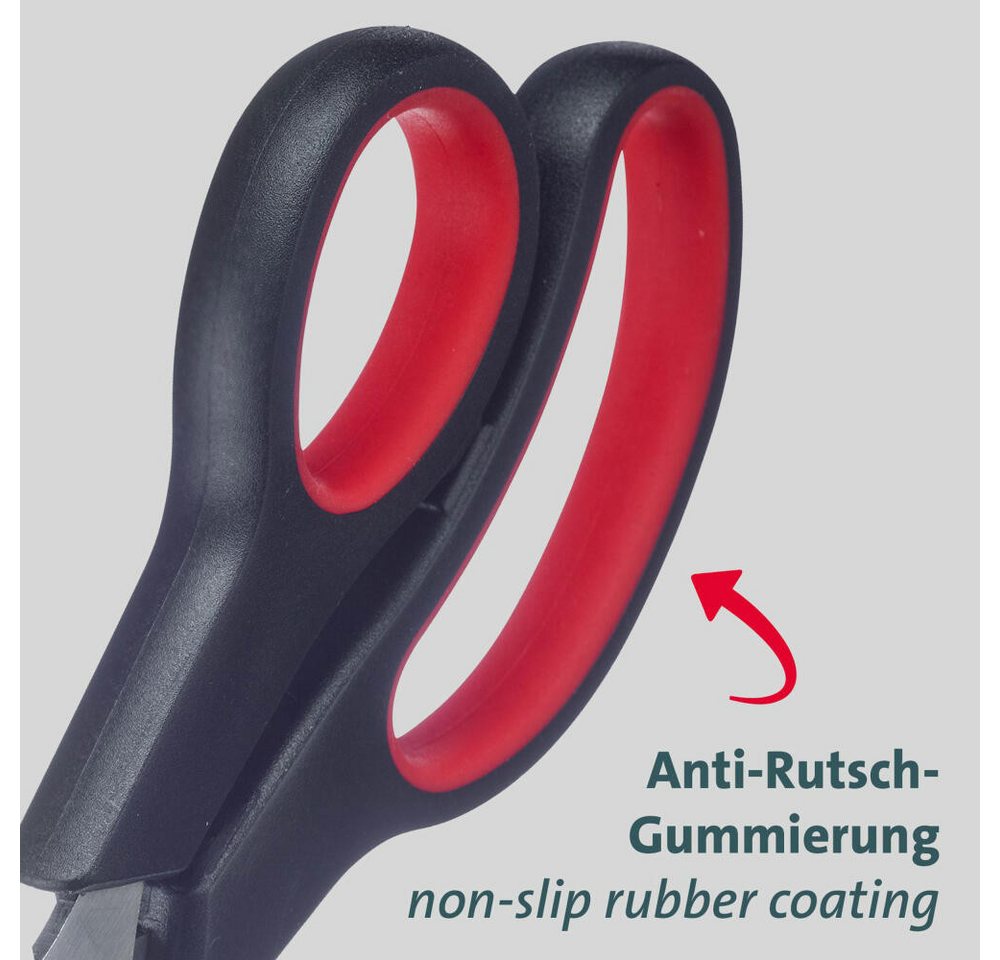 WESTMARK Scheren-Set 3-tlg., je 1x Bastel- u. Nähschere, Universal-Haushaltsschere, Papiers – Bild 4 von 5