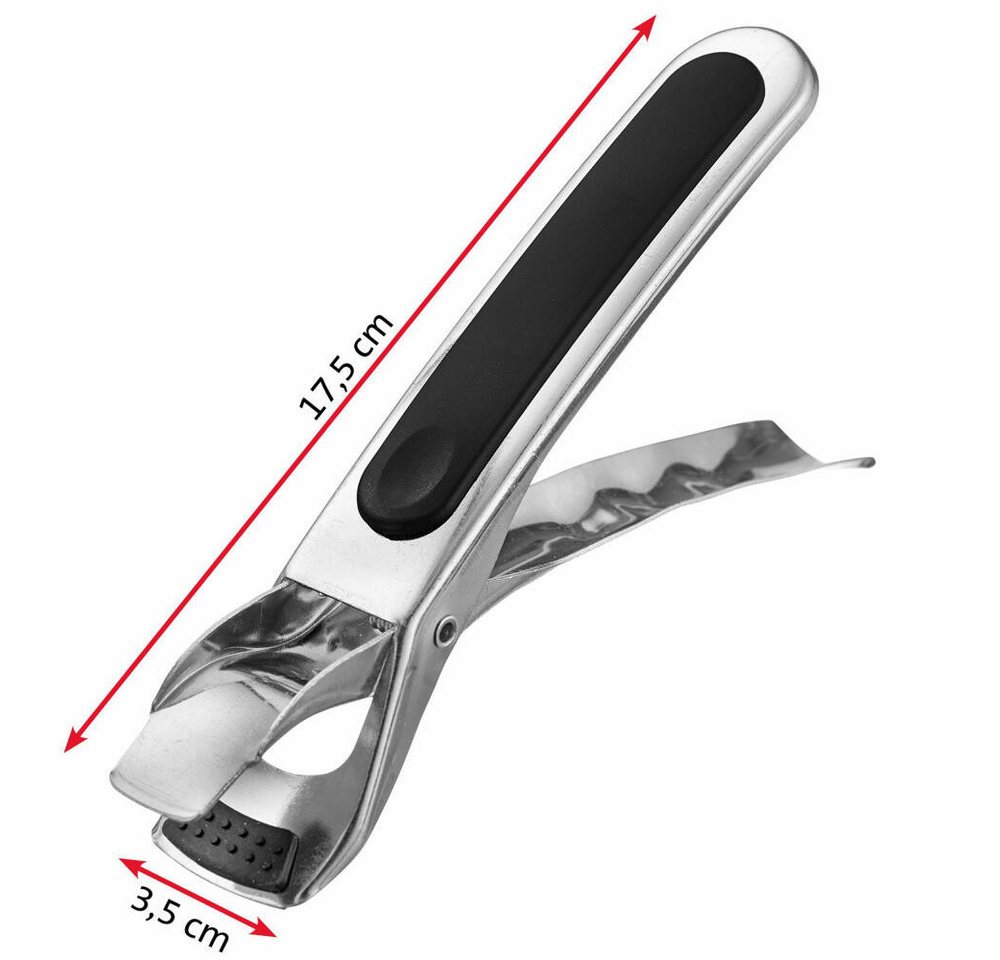 WESTMARK Servierzange / Ofenzange, Mit gummiertem Griff, Länge: 17,5 cm, Stahl/Silikon – Bild 3 von 4