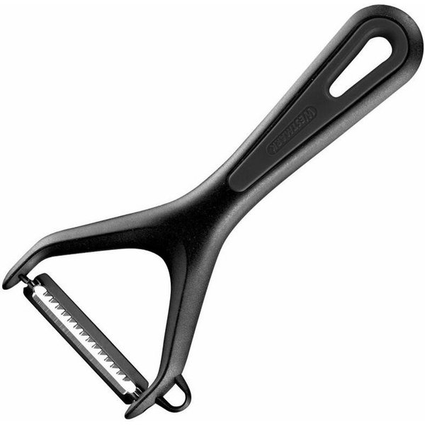WESTMARK Sparschäler /Julienne-Schneider, Gemüse-Schäler, Grob gezackte Edelstahl-Klinge