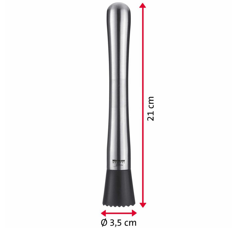 WESTMARK Stößel Caipirinha-Stößel, Monopol Edition, Länge: 21 cm, Sol – Bild 4 von 5