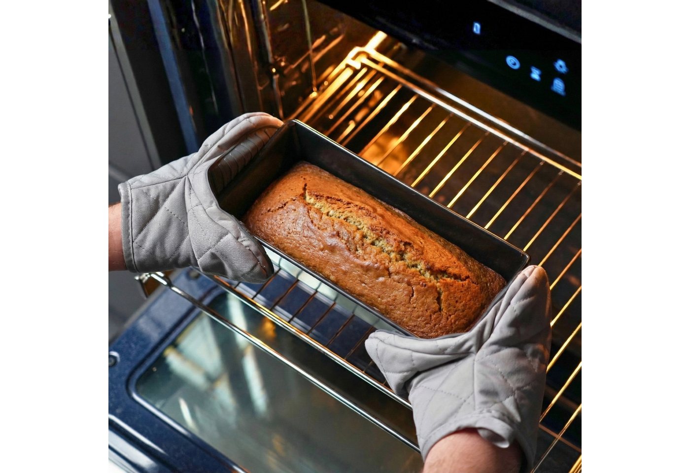 WESTMARK Topfhandschuhe 2 Ofenhandschuhe, mini, (Set, 2-tlg), Schutz vor Hitze bis 250 °C, 5 Jahre Garantie – Bild 2 von 5