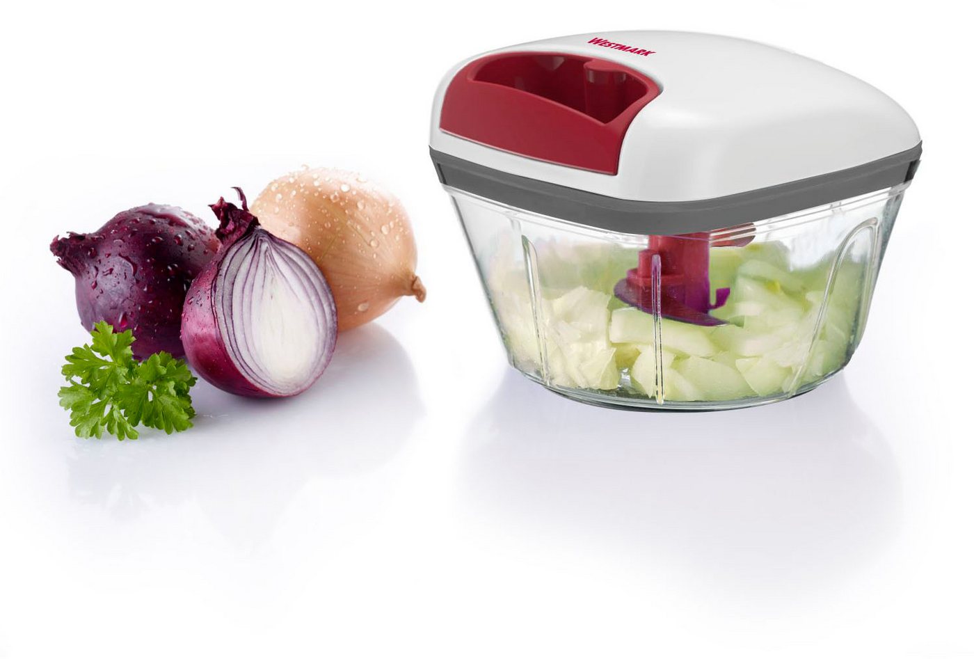 WESTMARK Zwiebelhacker ., Zerkleinerer mit Seilzug, 450 ml – Bild 2 von 5