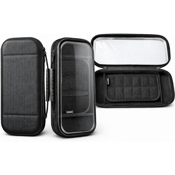 what the shop Nintendo-Schutzhülle Nintendo Switch 2 Schutzhülle Case–stoßfest in 4 Farben, Transparentes Front Cover-Zeig deinen Style
