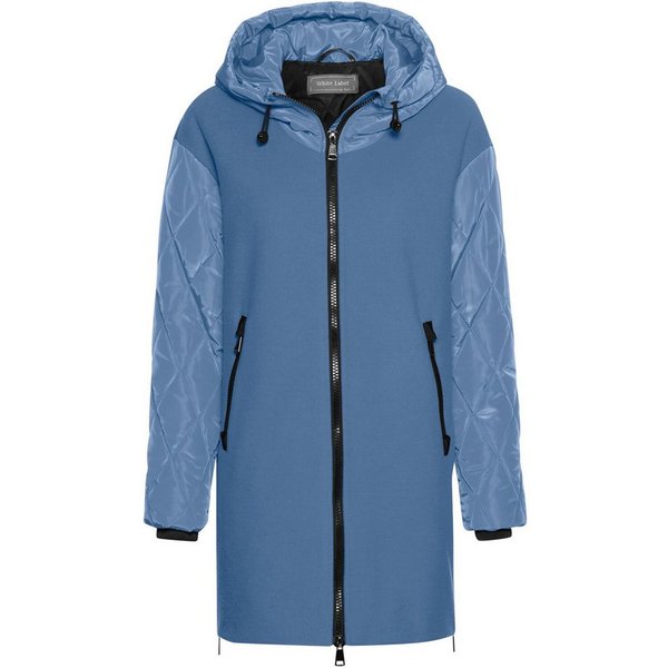 White Label Steppjacke Materialmix-Winterjacke