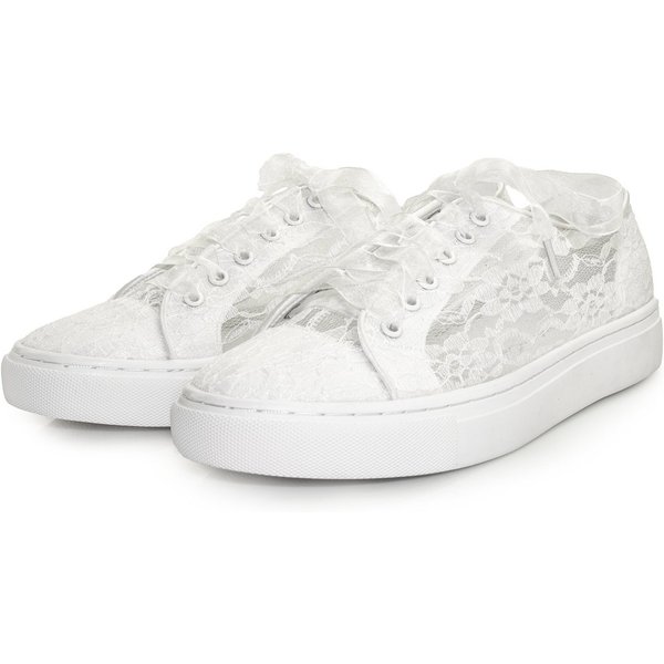 White Lady 937 ivory-spitze Sneaker