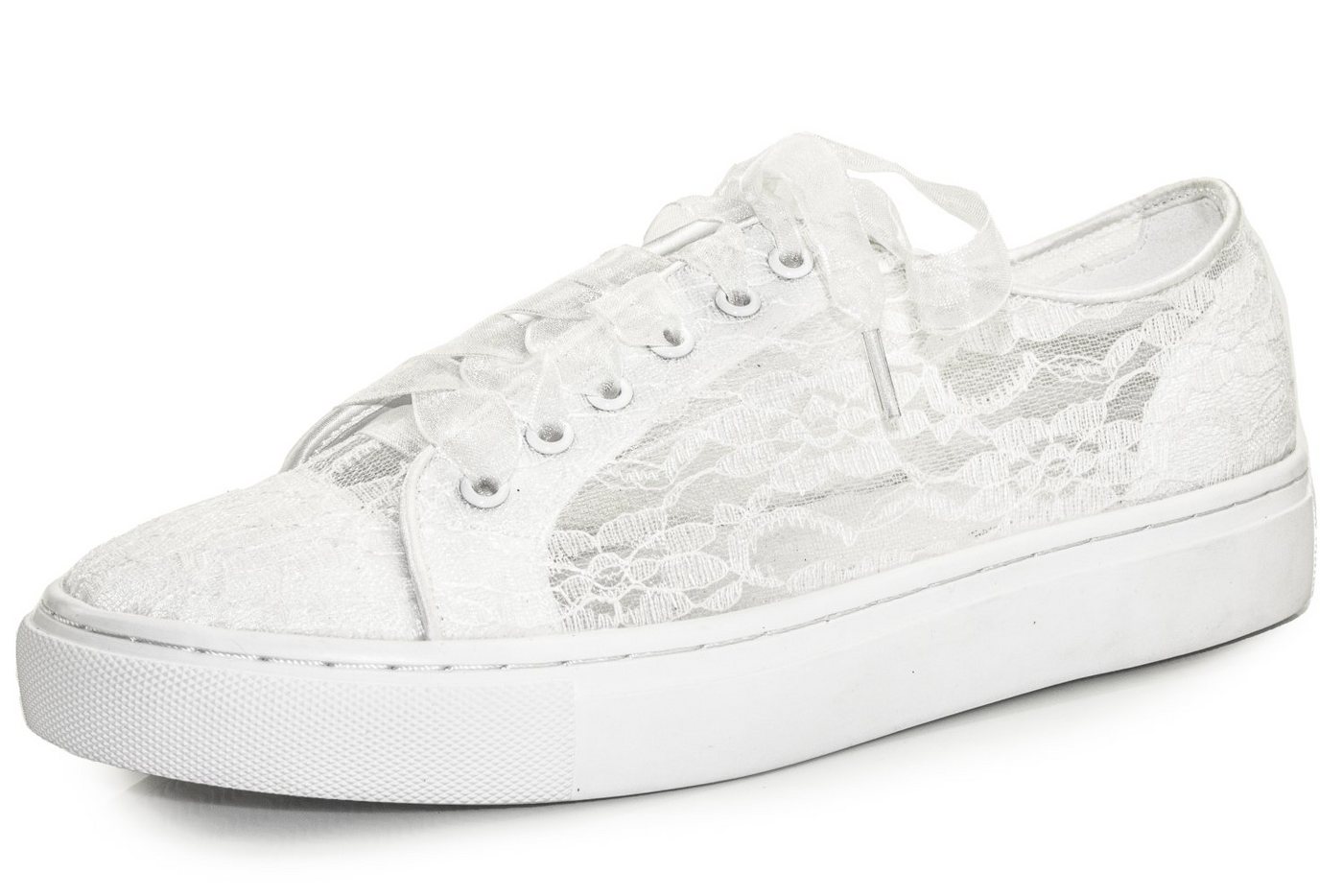 White Lady 937 ivory-spitze Sneaker – Bild 3 von 5