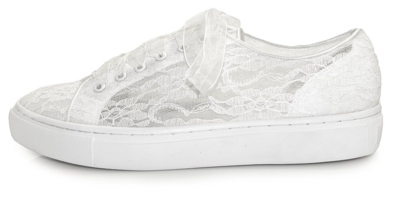 White Lady 937 ivory-spitze Sneaker – Bild 4 von 5