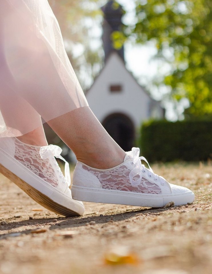 White Lady 937 ivory-spitze Sneaker – Bild 5 von 5