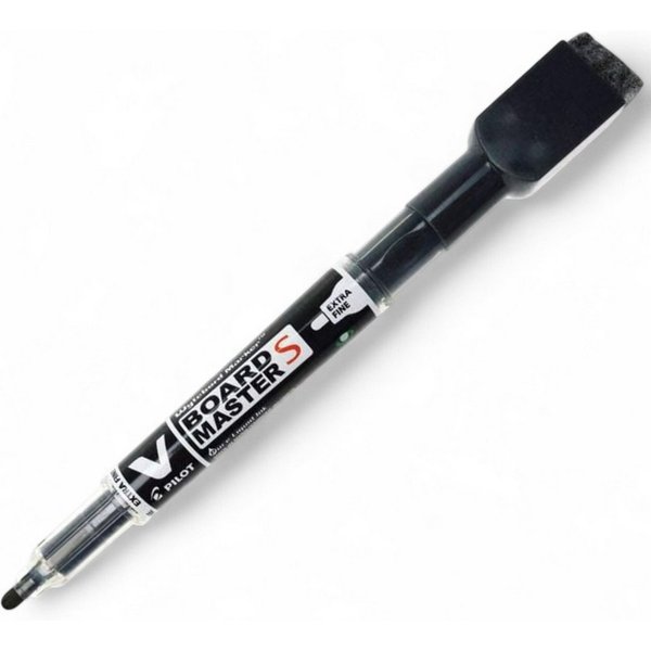 PILOT Whiteboard Marker PILOT Folienstift abwischbar schwarz Whiteboard Marker mit Radierer
