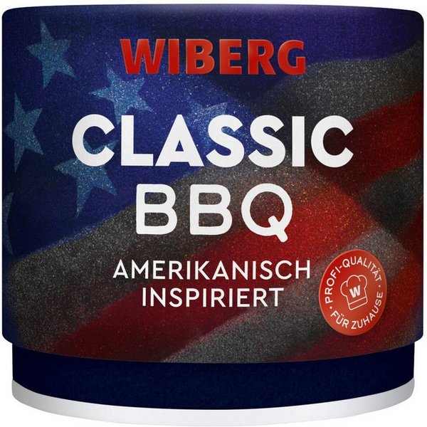 WIBERG Gewürz, Wiberg Classic BBQ amerikanisch inspiriert klassische Aromen 115g