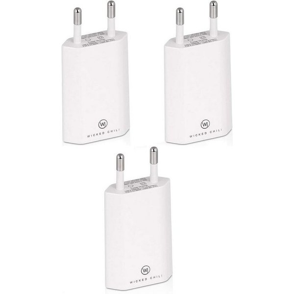 Wicked Chili 3x Pro Series Netzteil USB Adapter Netzstecker USB Steckernetzteil