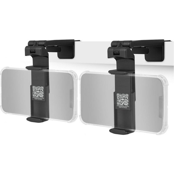 Wicked Chili Smartphone-Halterung Flexible Handyhalterung für Reisen und Flugzeug, (1er Set, 2-tlg., Smartphone Halterung, 360° Kugelgelenk, Telefonhalterung Kü