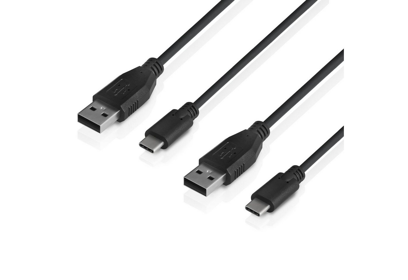 Wicked Chili USB-C Ladekabel für PS5, XBOX X/S Controller Gaming-Controllerkabel, USB-C, USB-A (300 cm), Extra Lang, 3A Fast Charge, mit Knickschutz, Play & Cha – Bild 4 von 5