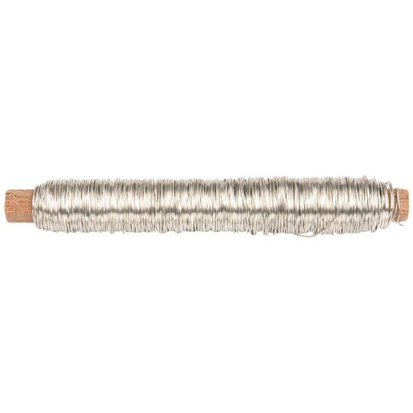 Glorex Wickeldraht Glorex Wickeldraht silber, 0,5 mm