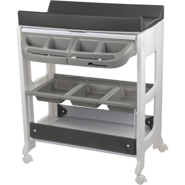 Bebeconfort Wickeltisch Bebeconfort Dolphy Wickelkommode & Badewanne, mobiler 2-in-1 Wickel- &, 2-in-1: Badewanne und Wickeltisch Mehrere Aufbewahrungsfächer Le