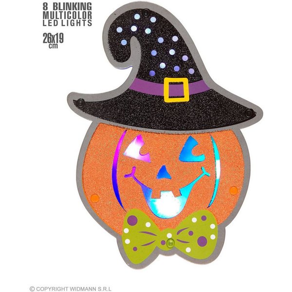 Widmann S.r.l. Dekoobjekt Leuchtender Kürbis 'LED Pumpkin' 26 x 19 cm, Mehr