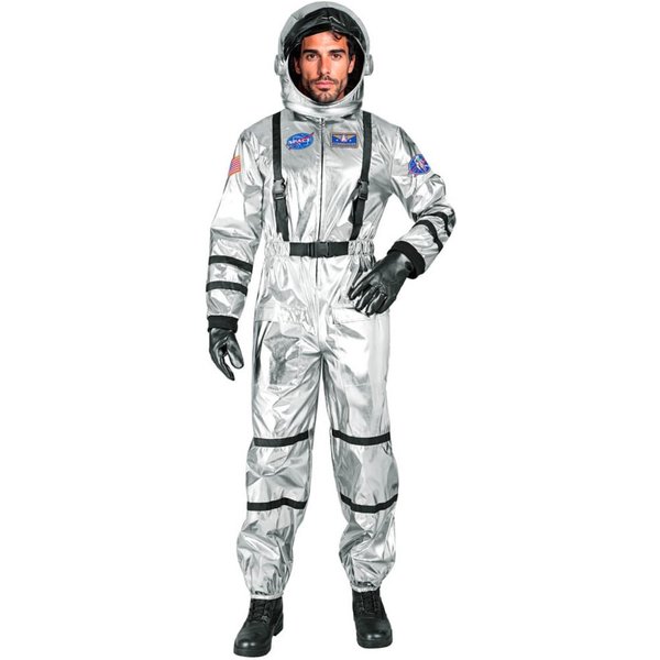 Widmann S.r.l. Kostüm Astronaut silber mit Helm Herren