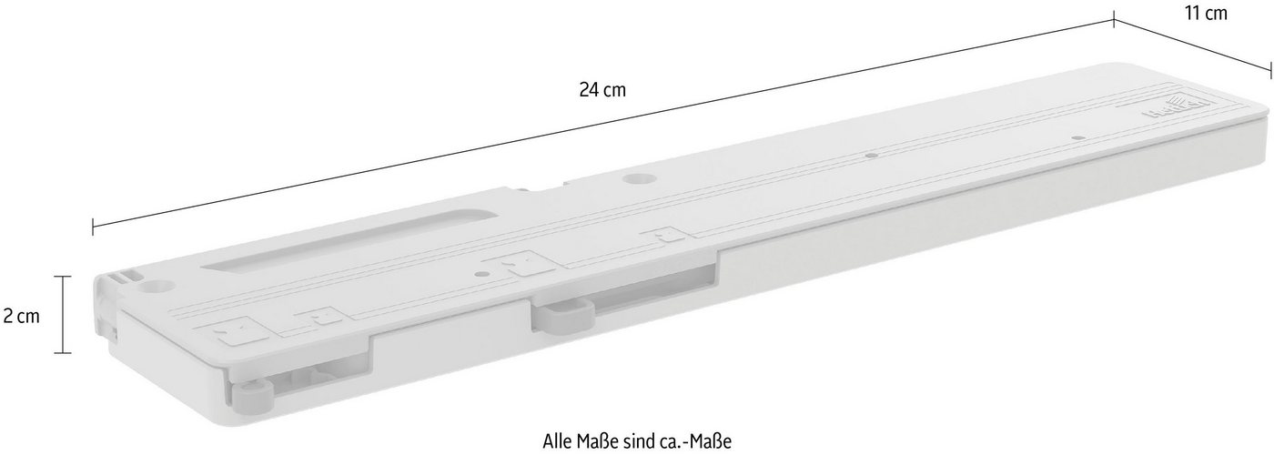 WIEMANN Türdämpfer (Set, 2 St), für 2-, 3- und 4-türige Schwebetürenschränke inkl. Selbsteinzug – Bild 3 von 4